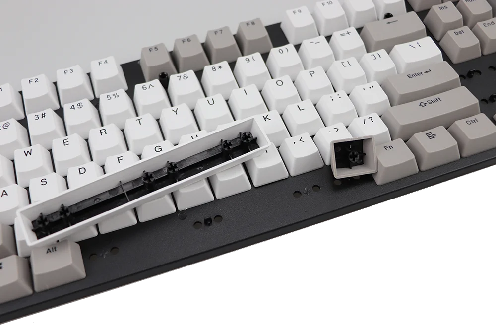pbt keycap Double shot 108 keys Retro gray white OEM profile for MX Switches mechanical keyboard Keycaps