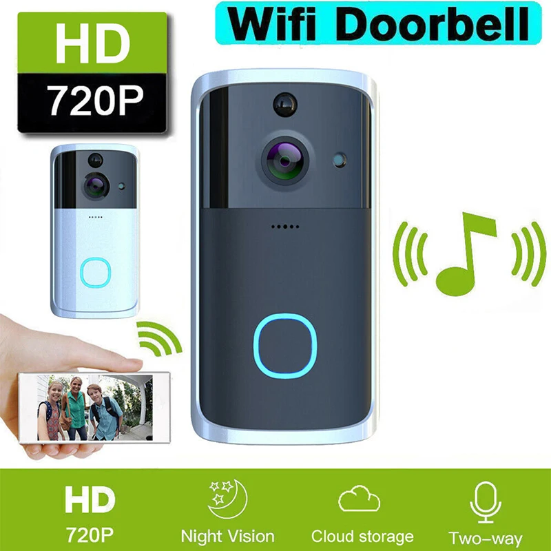 Wireless IP Wifi Video Door Bell Intercom WIFI Doorbell Smart WI-FI For Apartments |