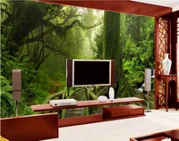 custom mural photo 3d room wallpaper tropical rain forest home decoration painting picture 3d wall murals wallpaper for wall 3 d