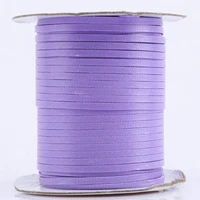4mm lavender flat korea polyester waxed cord wax rope thread100yardsrolljewelry findings accessories bracelet necklace string