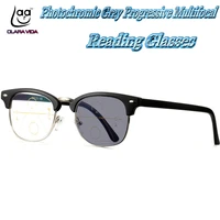 2019 special offer real gradient lentes de lectura leesbril reading glasses women gray progressive multifocal reading glasses