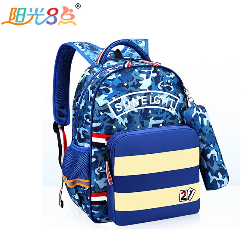 Солнечная восьмерка 2017 Новый стиль многофункциональные камуфляжные школьные