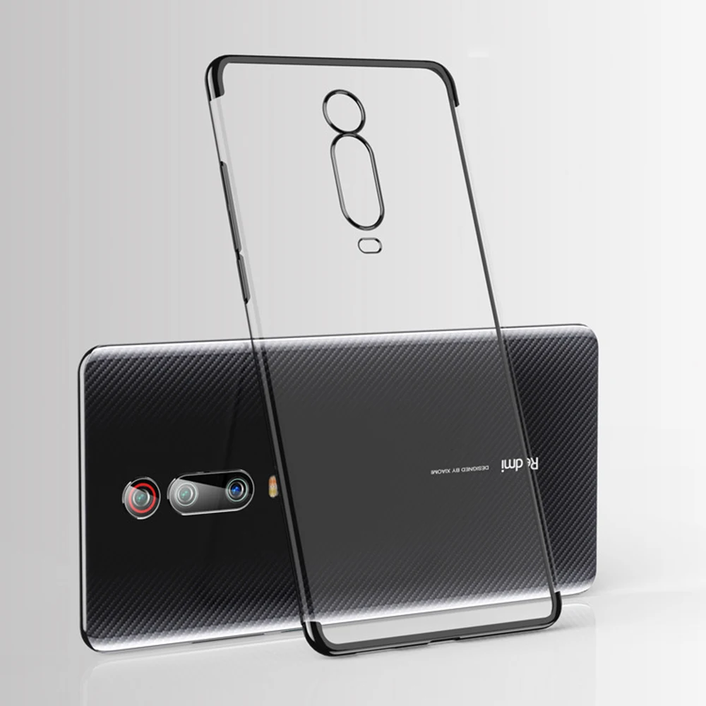 Для Xiaomi Mi 9T роскошный чехол с покрытием мягкий TPU прозрачный чехол для Xiaomi Mi 9T Pro полный защитный бампер чехол s