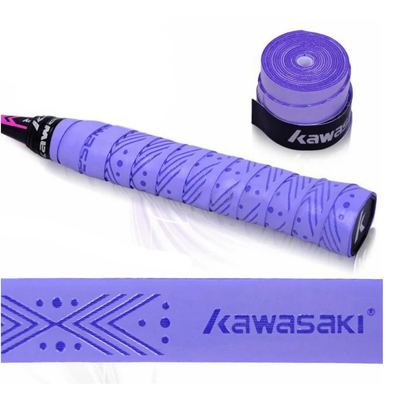 10 шт. Kawasaki дышащие свитшоты Ovegrip для бадминтона теннисной ракетки захватная лента