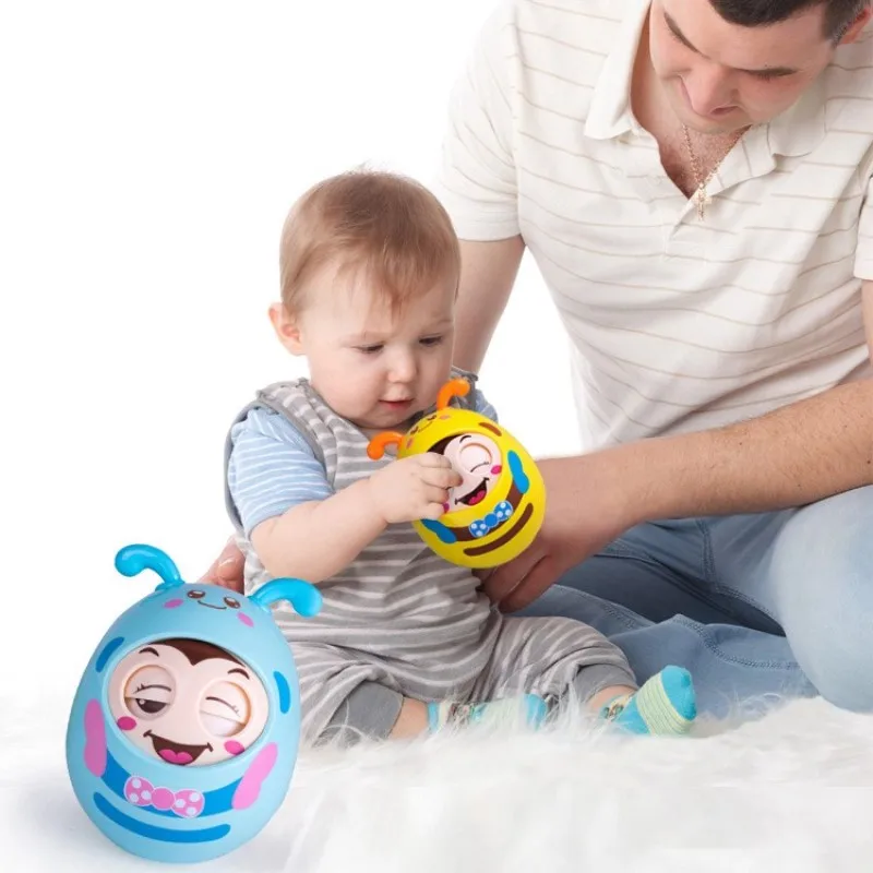 Детские погремушки куклы детские игрушки сладкие колокольчики музыка Roly poly