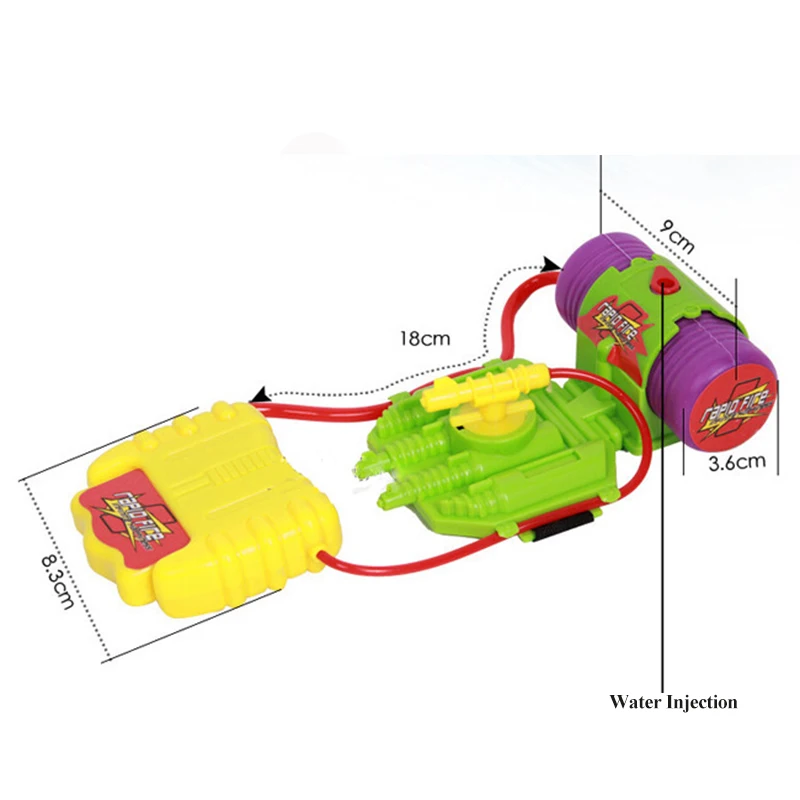 2019 детские игрушки водяной пистолет на запястье из пластика и формирующая листы