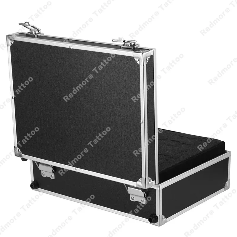 Алюминиевый Чехол большого размера для татуировок легкий портативный чехол с