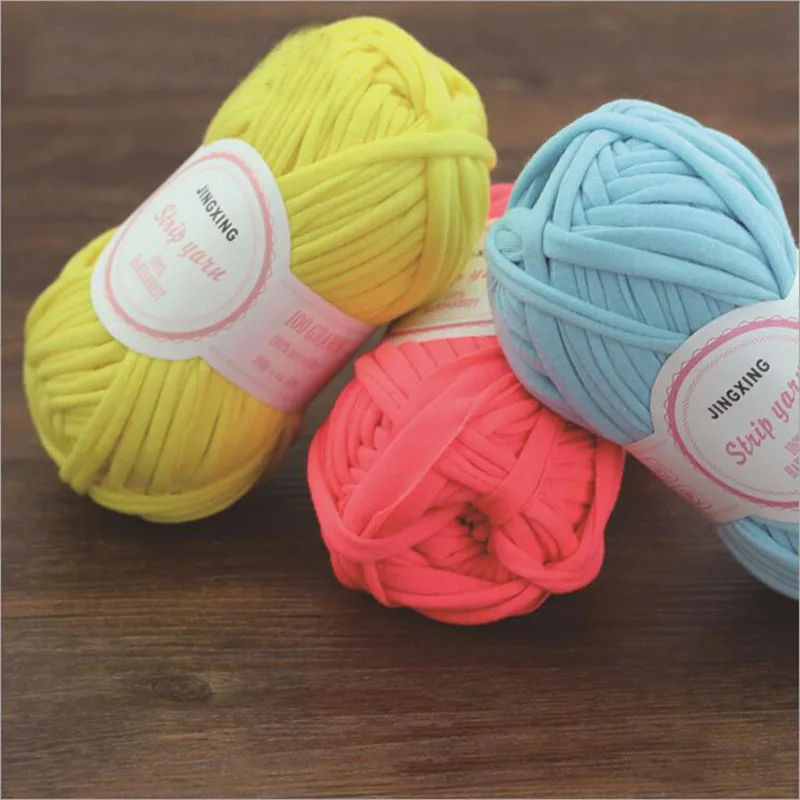 Мягкая толстая пряжа для вязаный коврик 30 м ручная работа модная футболка