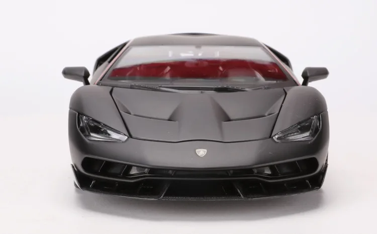 1:18 Модель спортивного автомобиля из сплава для Lamborghinibb LP770 с управлением на рулевом колесе переднее рулевое колесо игрушка для детей