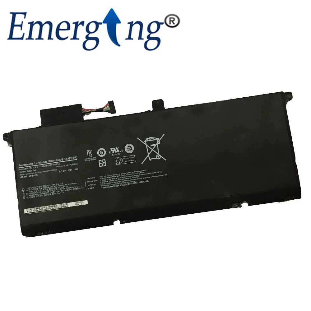 Новый аккумулятор для ноутбука Samsung 7,4 В 62 Втч для моделей 900X4D NP900X4C NP900X4B NP900X4C-A01 A02 900X4B-A01DE A03 AA-PBXN8AR PBXN8AR.