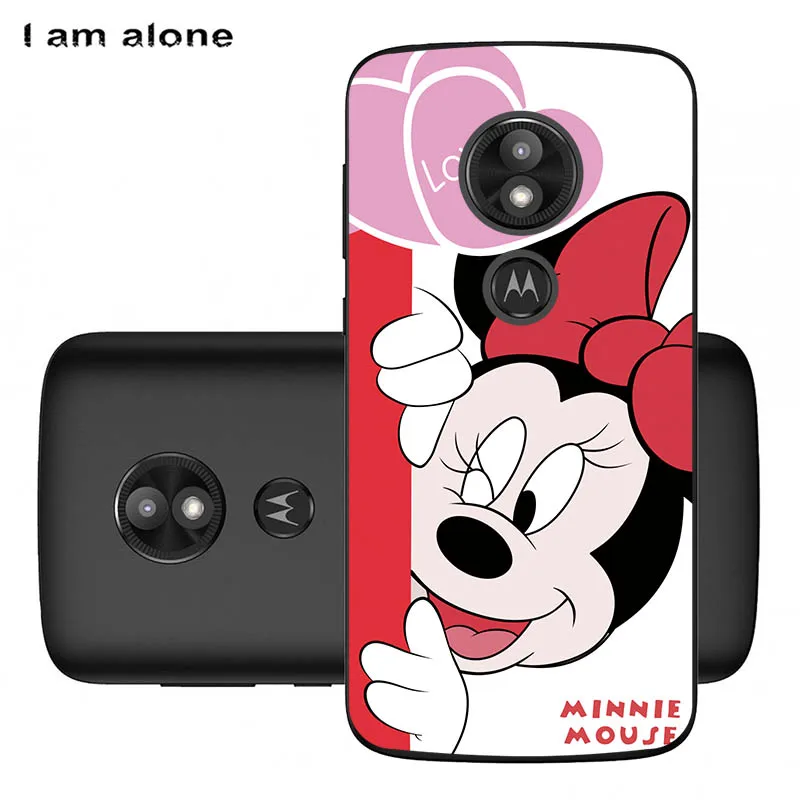 Чехлы для телефонов I am alone для Motorola Moto E5 E5 Plus E5 Play, мягкий ТПУ чехол для мобильного телефона, милые сумки для Moto E5 - Цвет: Soft TPU HH57