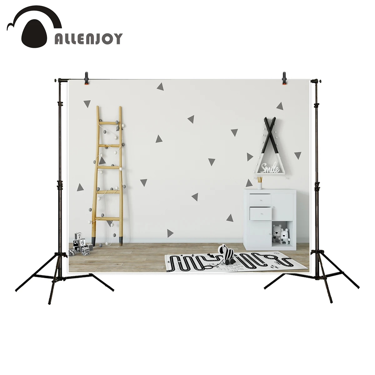 Allenjoy backgrounds for photography studio wall newborn baby room interior scandinavian style backdrop professional photocall |