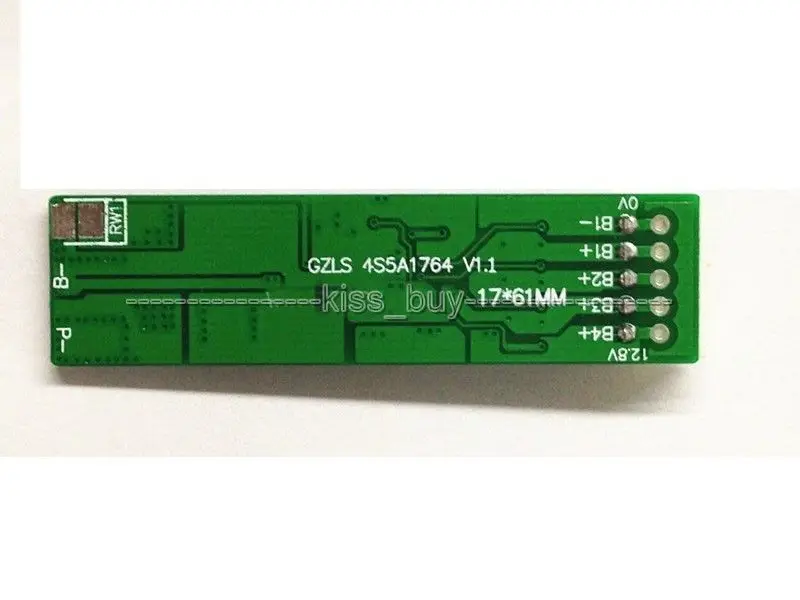 4S 14.8V lithium Cell 5A Battery Protection BMS PCB Board w/ Balance solar panel | Электронные компоненты и