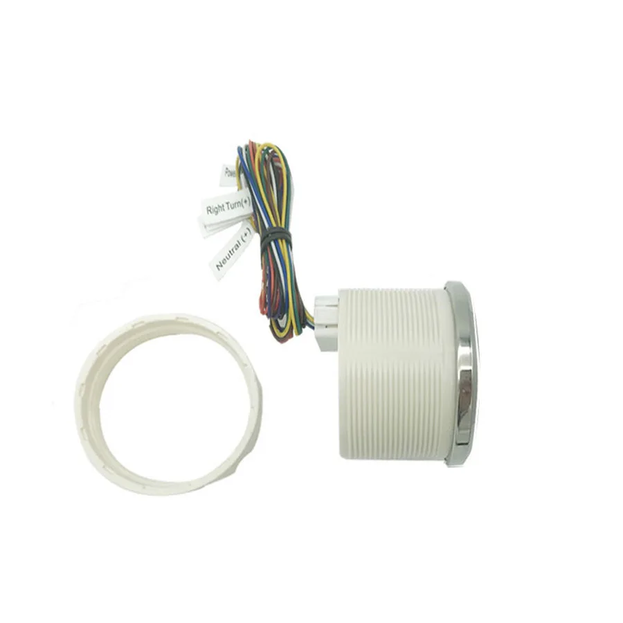 値段 85ミリメートル7色デジタルスピードメーターメーター用オートバイ車のトラックボートヨットledバックライトmph Km/h Gps 12ボルト24ボルトsog Cog Odoトリップ