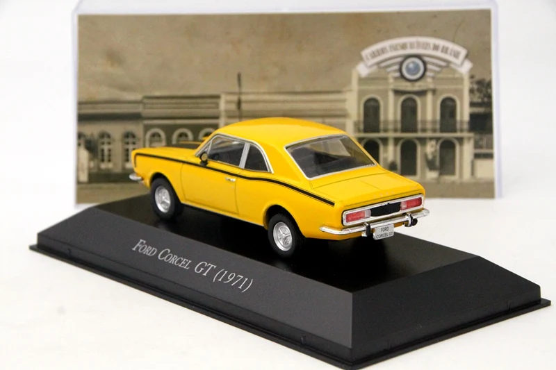 IXO Altaya масштаб 1:43 Ford Corcel GT 1971 литой автомобиль модели игрушек лимитированный
