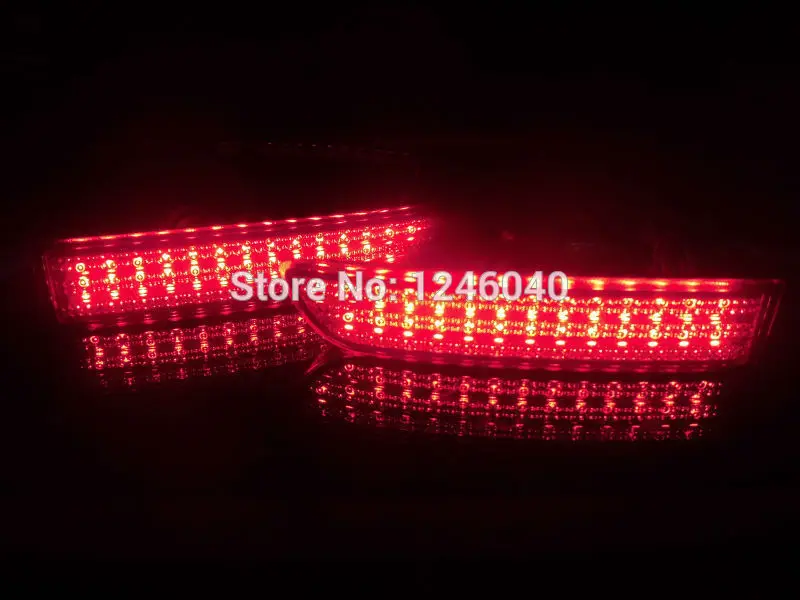LED Rear bumper reflector light tail brake stop rear fog lamp for Toyota Avensis Alphard Estima RAV4 Gaia PREVIA IPSUM | Автомобили и