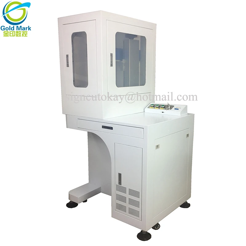 Raycus 30 Вт волоконная лазерная маркировочная машина с защитной крышкой для