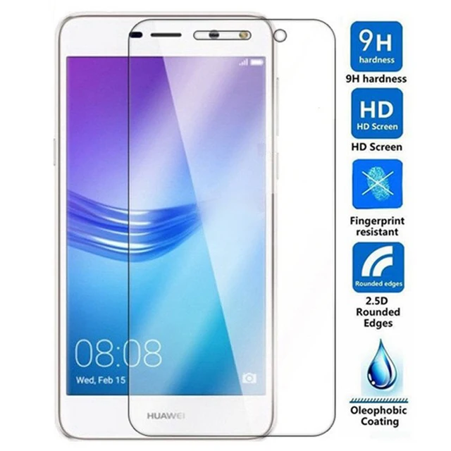 2.5D Закаленное стекло для Huawei Y5 2017 Высококачественная защитная пленка