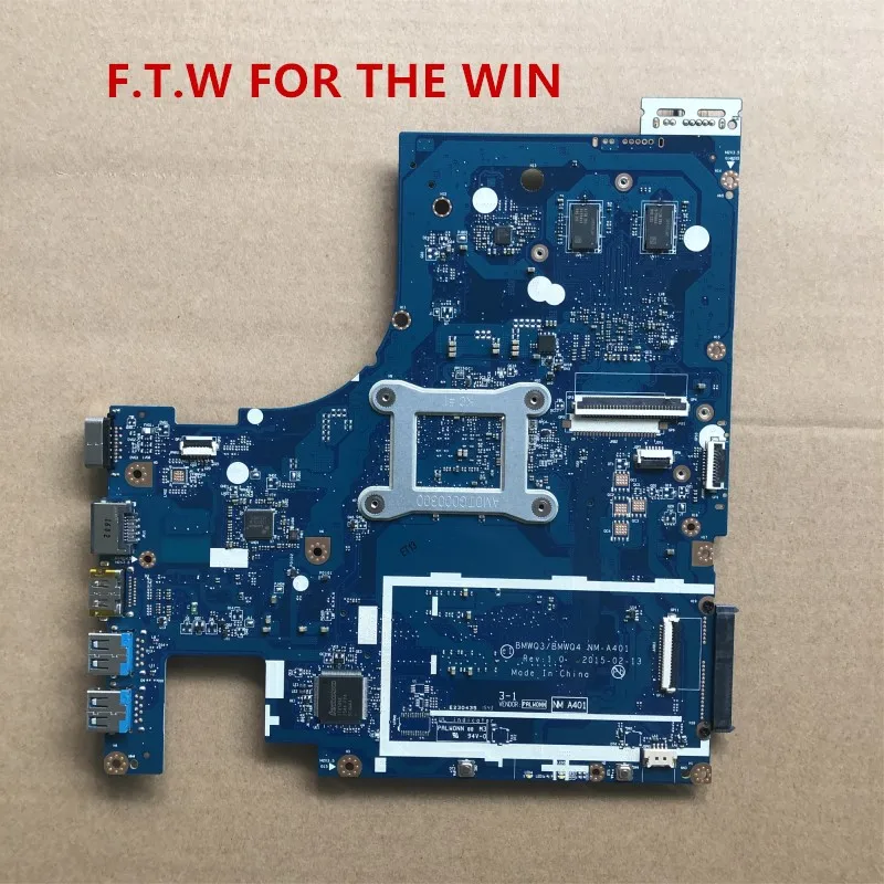 Günstig 5B20J22961 BMWQ3/BMWQ4 NM-A401 MB Para Lenovo G51-35 Laptop Motherboard A6-7310 2G 100% Probado