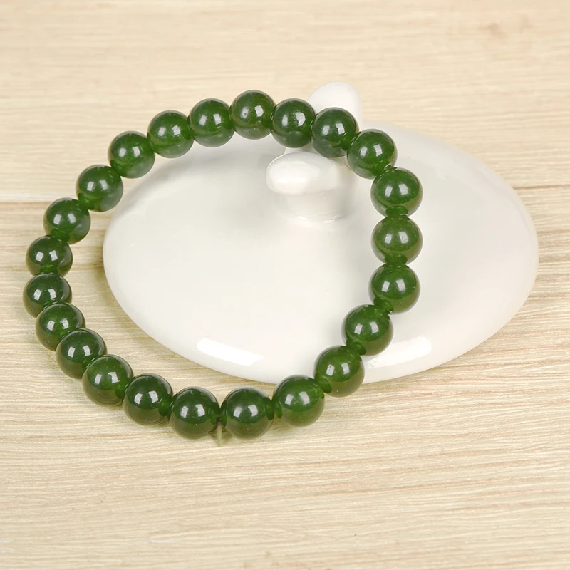 Syn thetic Taiwan Jasper Complex 8 мм подходит для мужчин и женщин очаровательный зеленый