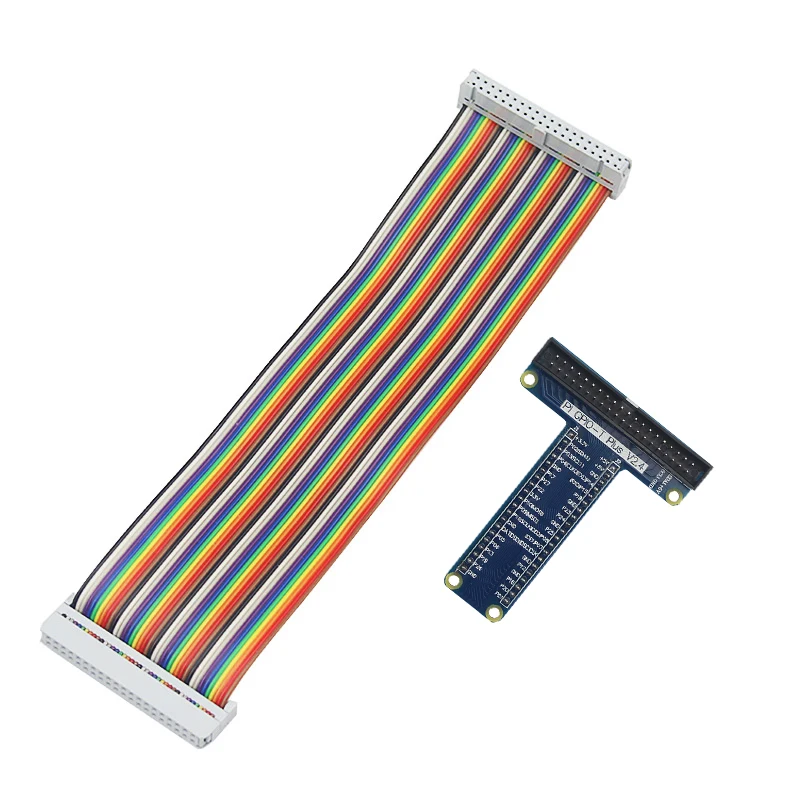 Удлинительная плата Raspberry Pi 40 Pin адаптер + GPIO кабель для 4B / 3B 3 Orange PC|m3 razor|m3 mirrorboard led |