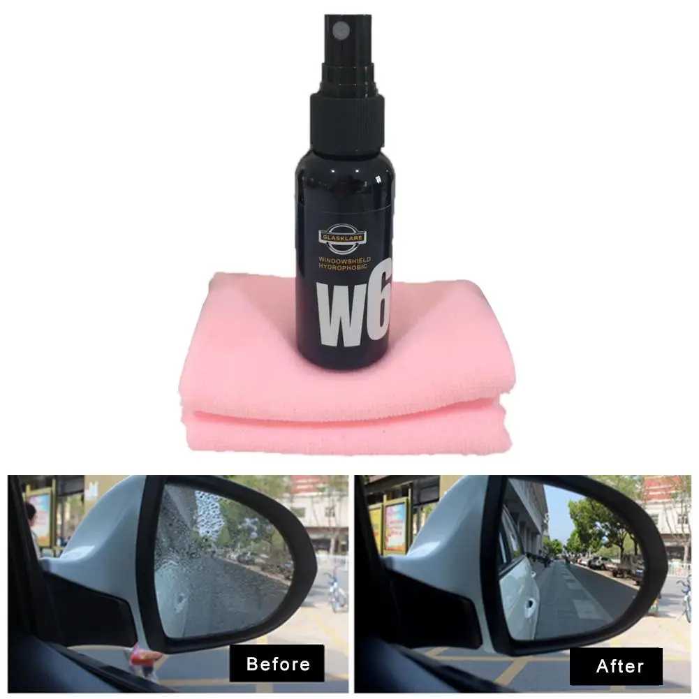 50ml Car Windshield Glass Nano Hydrophobic Coating Waterproof Agent Multifunctional Auto Rearview Mirror Film | Автомобили и