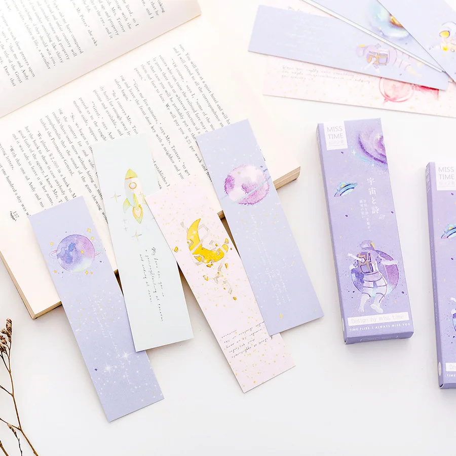 30 шт./упак. The Space Dreamland бумажные закладки Note Канцтовары для записей Book Mark |