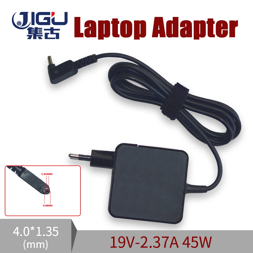 

JIGU Replacement 19V 2.37A 4.0*1.35MM 45W For Asus UX31A UX21A U303 U305F A556U Laptop AC Charger Adapter