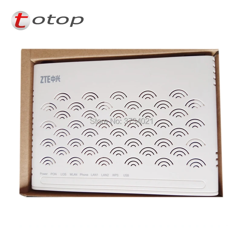 ZTE GPON ONU ZXHN F612W with 2 FE port + 1 voice WIFI and English interface Router | Мобильные телефоны и аксессуары