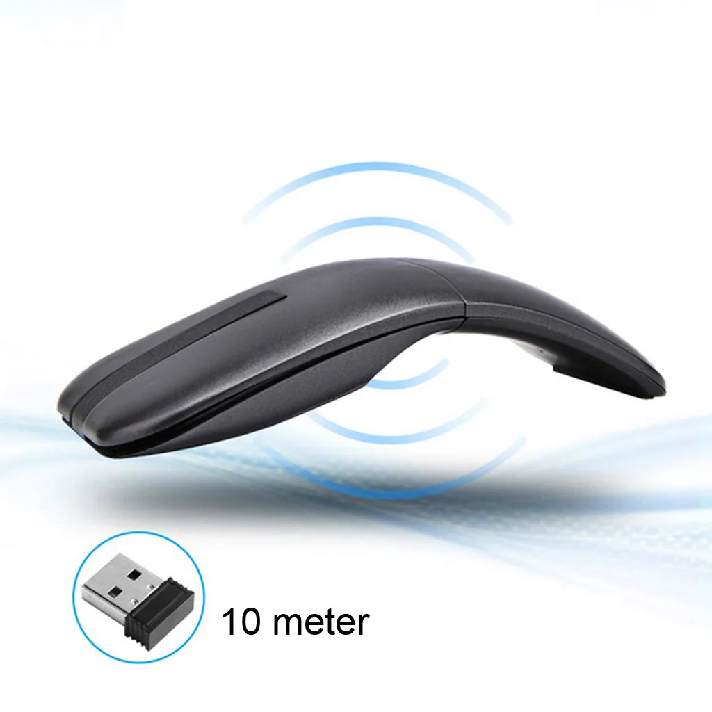 VOBERRY Ergonomic Design Of 1600dpi 2.4G Wireless Mouse With Ultra thin 180 Degree Rotating Hinge Touch Sensor|Мыши| |
