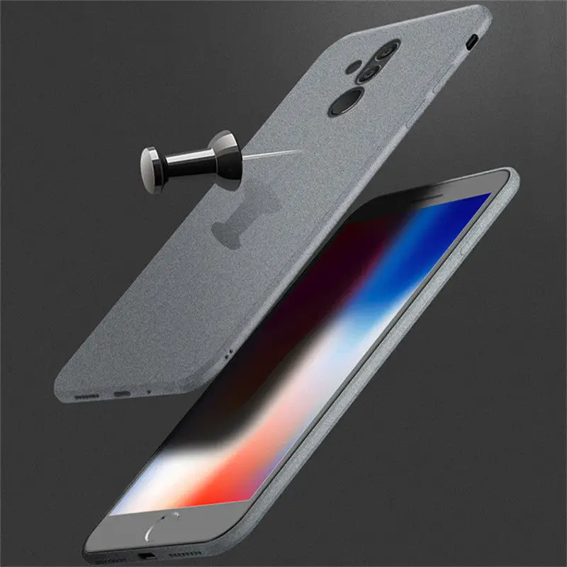 Luxury Ultra Slim Matte Scrub Phone Case For Huawei Mate 20 Lite P20 Pro Sandstone Pattern Soft Cover 10 |