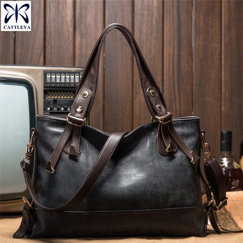 Новые прибытия 2016 мода женщин кожаные сумки известных брендов старинные сумка