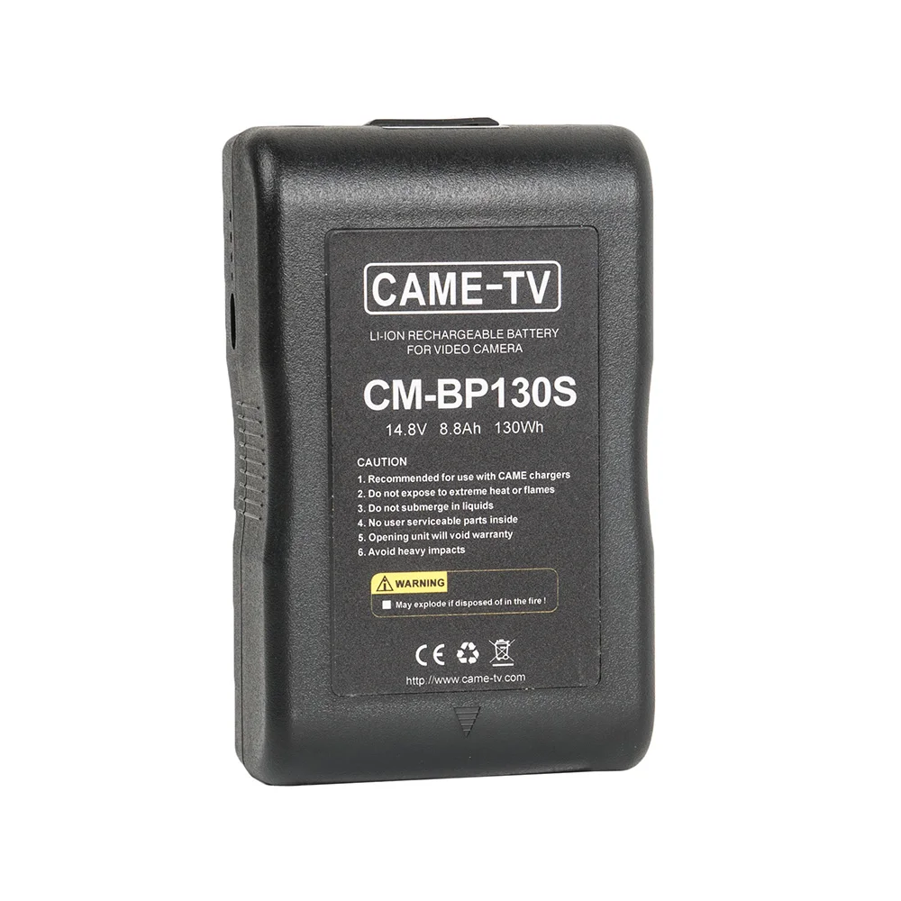 CAME-TV компактный литий-ионный аккумулятор с v-креплением 130Wh