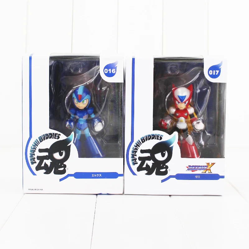 2 pz/lotto 10 Rockman Mega Man Nazioni Tamashi Amici ПВХ фигурка giocattolo del modello rosso e da collezione giocattolo|Игровые