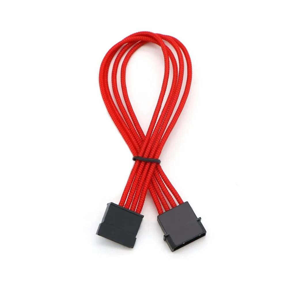 Кабель адаптера питания IDE Molex 4Pin к Sata с одним рукавом разных цветов.|Компьютерные