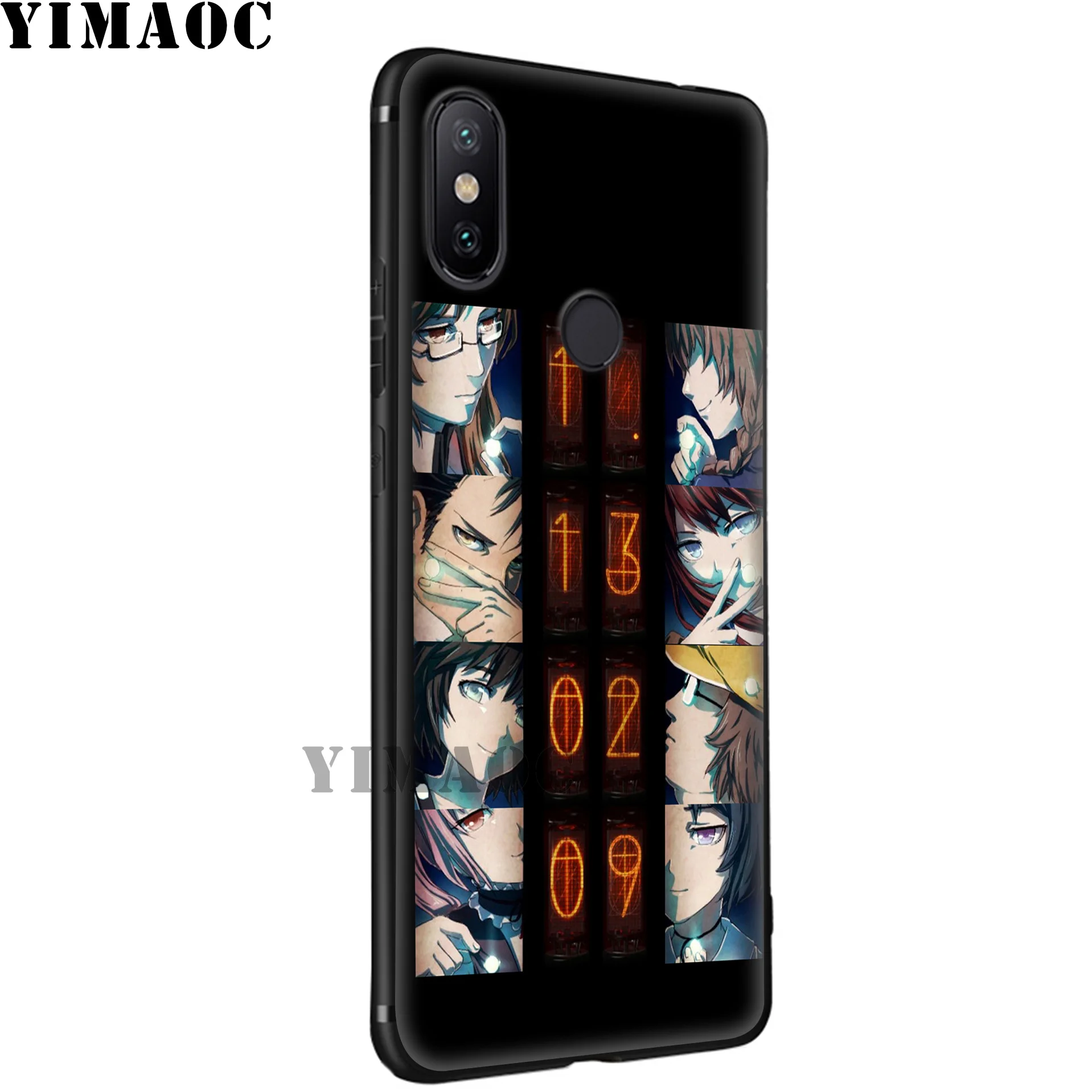 YIMAOC Steins Gate Anime Soft Silicone Case for Xiaomi Redmi 7A Note 7 6 6A 5 4 4X 4A 5A S2 Plus K20 Pro Lite |