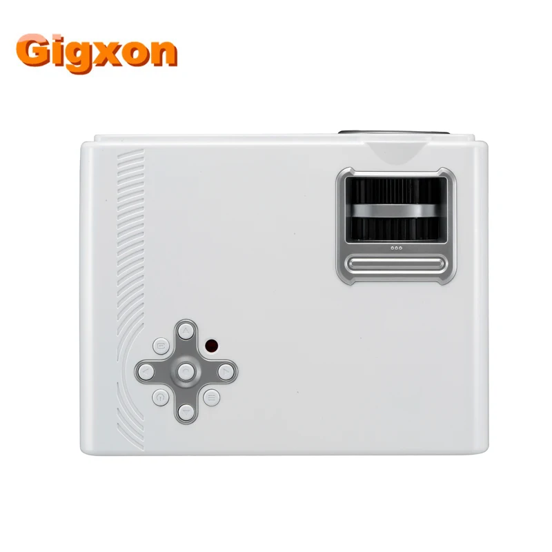 Gigxon G817 1080P HD супер проектор 200 дюймов 3200 люмен 1300: 1 USB/sd карта/VGA/AV/наушники для