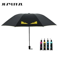 creative little devil folding umbrella rain women gift men mini umbrella girls anti uv waterproof umbrellas portable travel