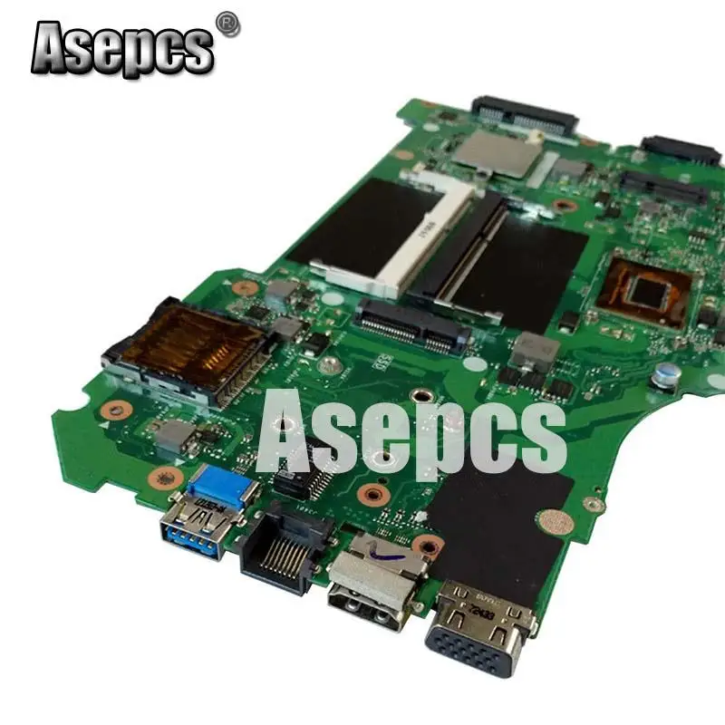 Asepcs K56CM материнская плата для ноутбука For Asus K56CB K56C S550CM S550C тест оригинальная I7 CPU