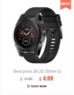 Quick fit 26 мм ремешок для Garmin Fenix 5X/Fenix 3 HR умные часы мягкий силиконовый сменный быстроразъемный коннектор 9,11