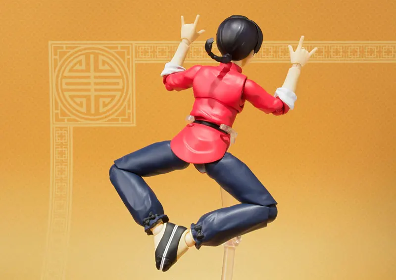 Оригинальная экшн фигурка PrettyAngel Bandai тамаши натиски S.H. Figuts Ранма 1/2 saotome|bandai tamashii