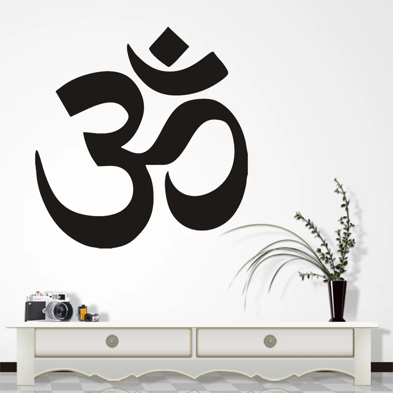 Наклейка на стену AUM Om духовная высокое качество прямые наклейки с фабрики стикер