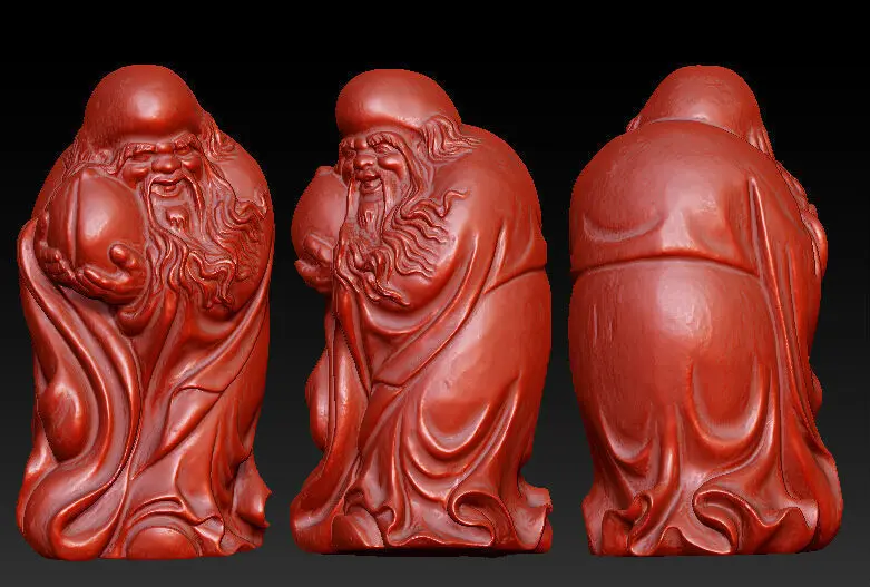 3D модель для cnc резная скульптурная машина в формате STL файл китайская культура