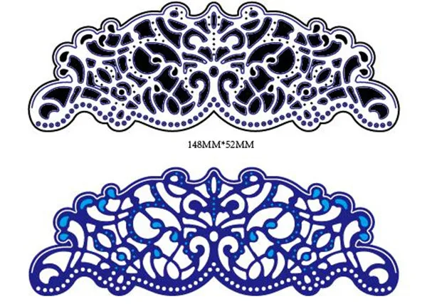 Adv-one Edge создание скрапбукинга поздравительная открытка Декор Кружева полые