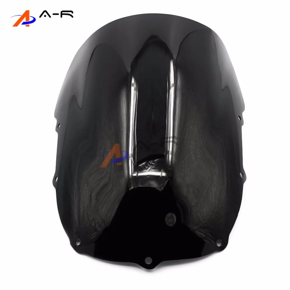 Черное ABS ветровое стекло для KAWASAKI ZZR1100 ZZR 1100 ZX11 ZX-11 1990-1992 1991 ветровое стекло ветровые дефлекторы щит