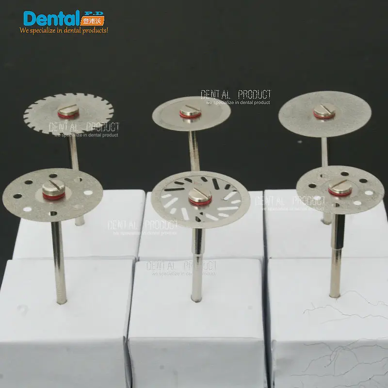 6 шт. стоматологический тонкий ультратонкий двухсторонний шлифовальный алмазный