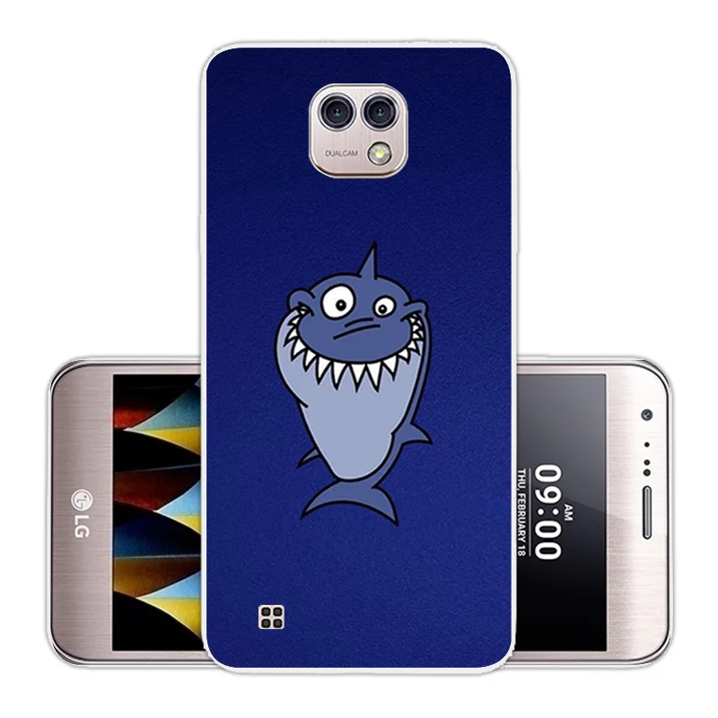 Cases for LG X Cam K580 K580Y Xcam K580DS 5.2 Inch CuteCat Case Soft Silicone Clear TPU Covers Skin Lg |