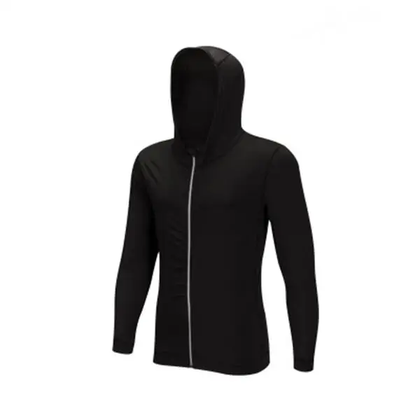 1 piece black coat Мужские Компрессионные спортивные костюмы, трико для спортзала, тренировочная одежда, комплект для тренировок, бега, спортивный костюм для бега, сухая посадка размера плюс - Цвет: 1 piece black coat