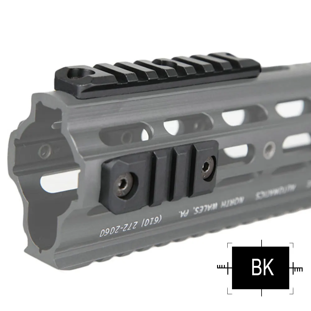 Emersongear модульный рельс s для Geissele style SMR(супер модульный рельс)/HK416 рельс(2x3 слота/1x7 слота) основание крепления прицела BD4148