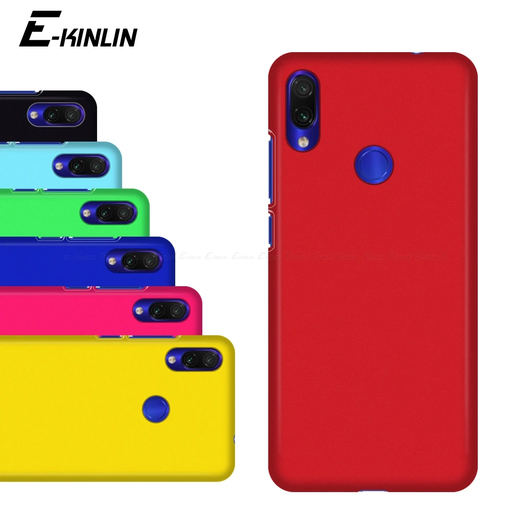 Ультратонкий матовый жесткий чехол для телефона Xiaomi Redmi Note 10T 10 10S 9 9S 8T 8 7 6 5 Pro Max Prime